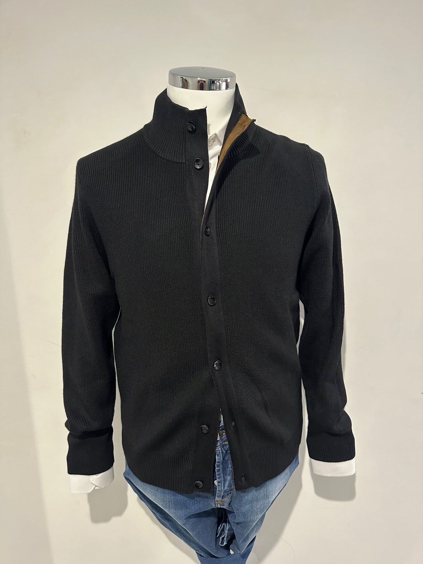 Cardigan bottoni PARIGI nero