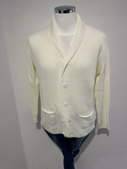 Cardigan collo a scialle