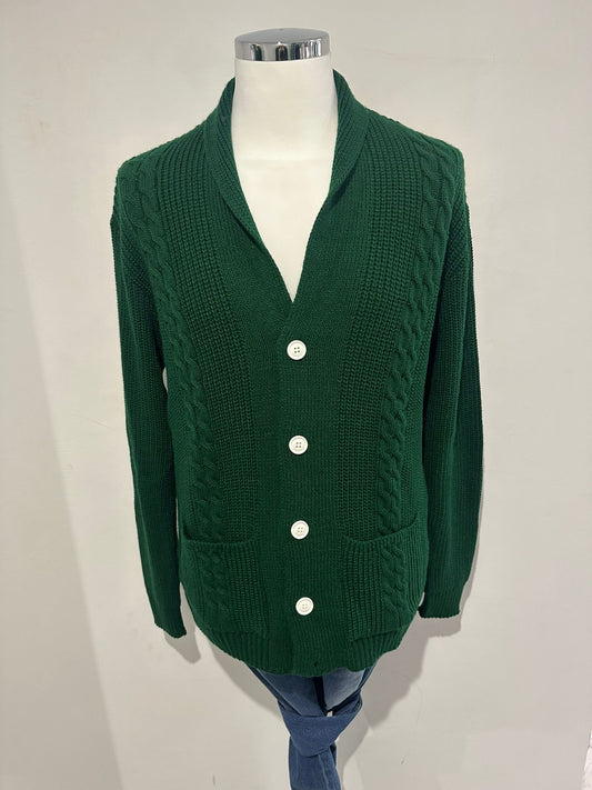 Cardigan collo a scialle